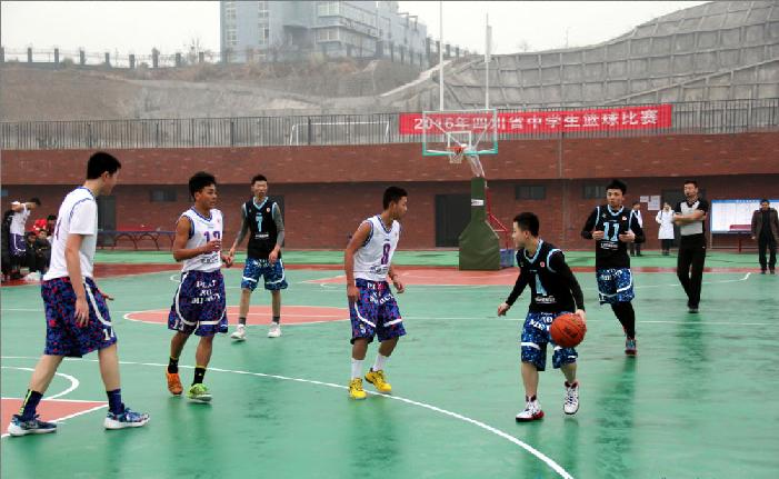 广元市宝轮中学篮球比赛,四川省青少年篮球锦标赛广元队