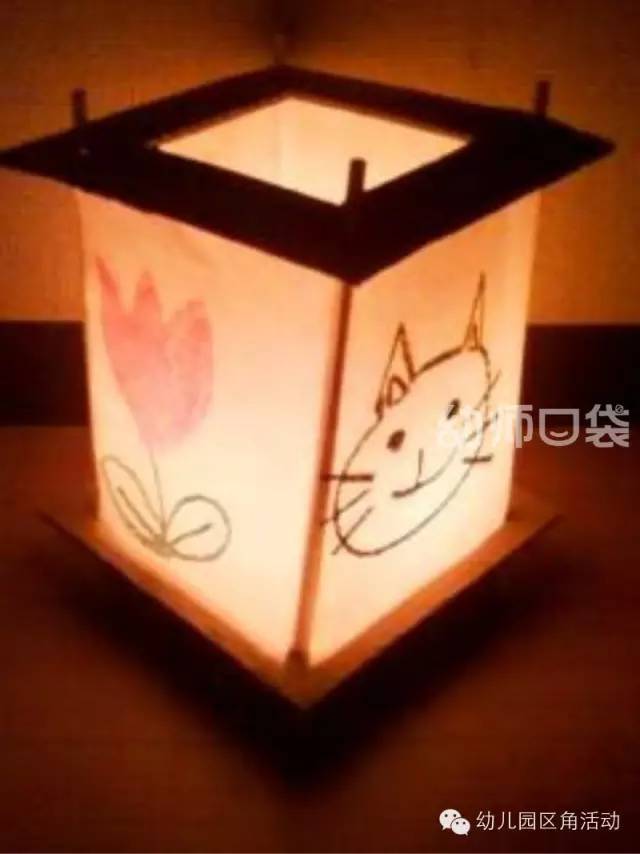 灯笼装饰幼儿园简单漂亮,幼儿园新年手工吊饰环创走廊灯笼