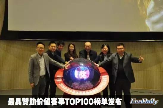 2017最具影响力赛事,十大价值最高的赛事