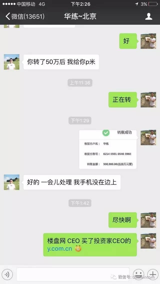 戴跃,戴跃域名投资