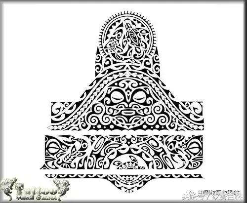 玛雅图腾纹身,纹身玛雅图腾男手臂