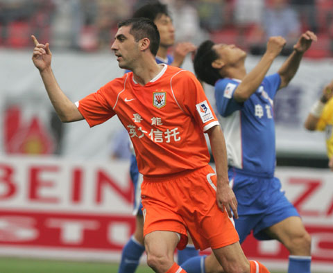 周海滨鲁能青训,鲁能功勋球员周海滨