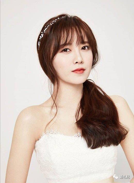 新娘皇冠发型推荐,韩式皇冠新娘发箍推荐