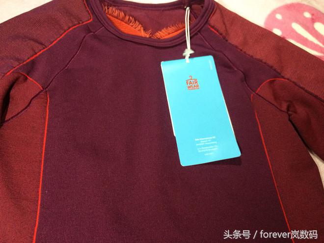 ODLOEvolutionX-WARM运动贴身层评测