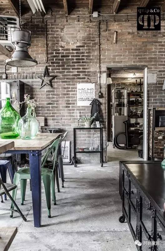 优雅而有魅力工业风,冷淡风复古工业风