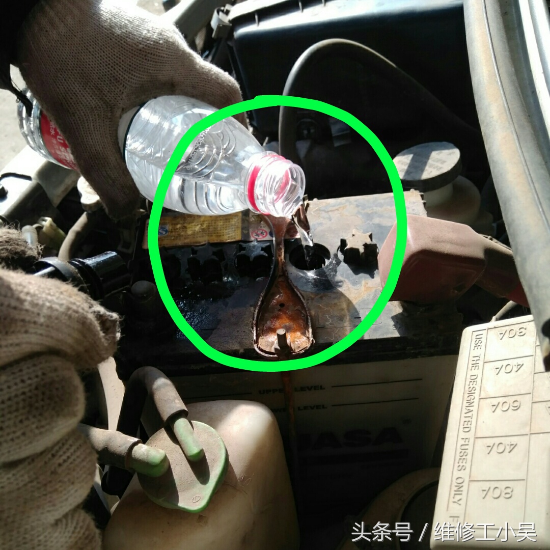 六年的车电瓶,六年的汽车修理工