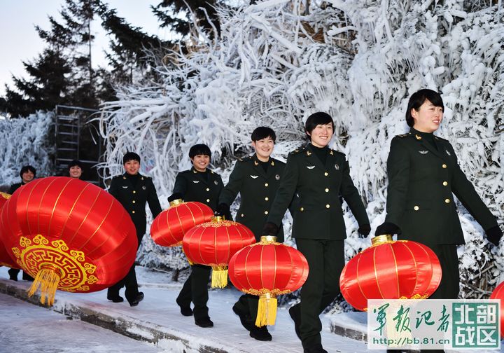 军营年味,军营过大年别样年味别样情