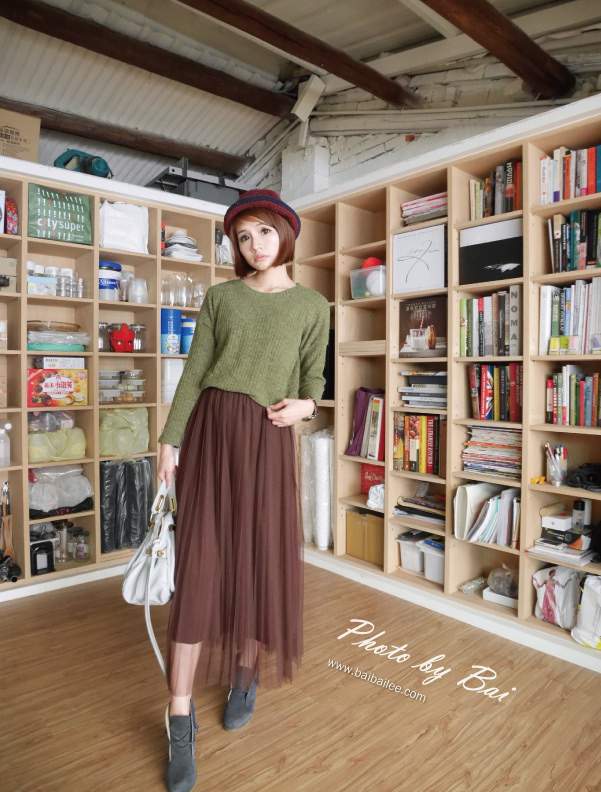 秋冬粉纱裙穿搭,穿搭春天的裙子