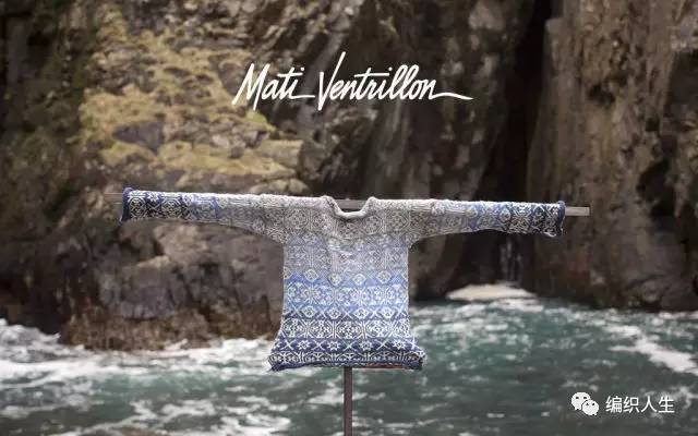 根西岛毛衣,费尔岛圆肩毛衣图解