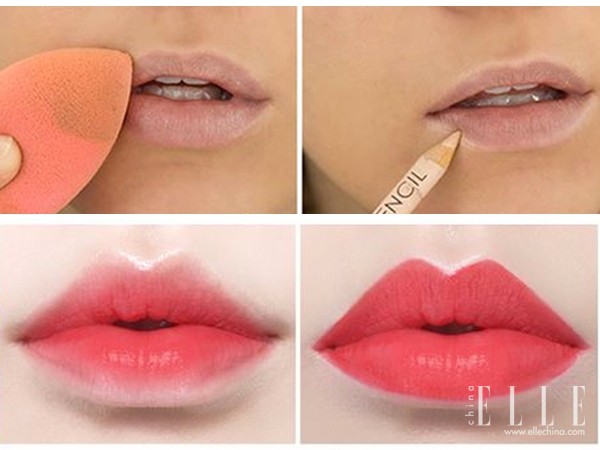 欧式新娘唇线唇妆画法,唇妆画法化妆视频技巧讲解