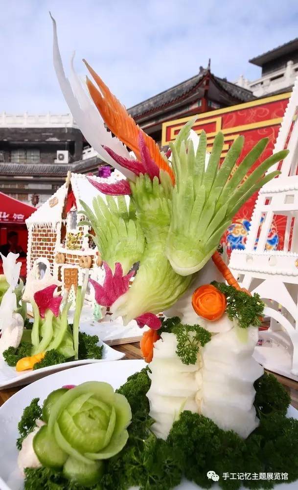 青岛糖球会萝卜雕刻,青岛萝卜糖球会摄影作品