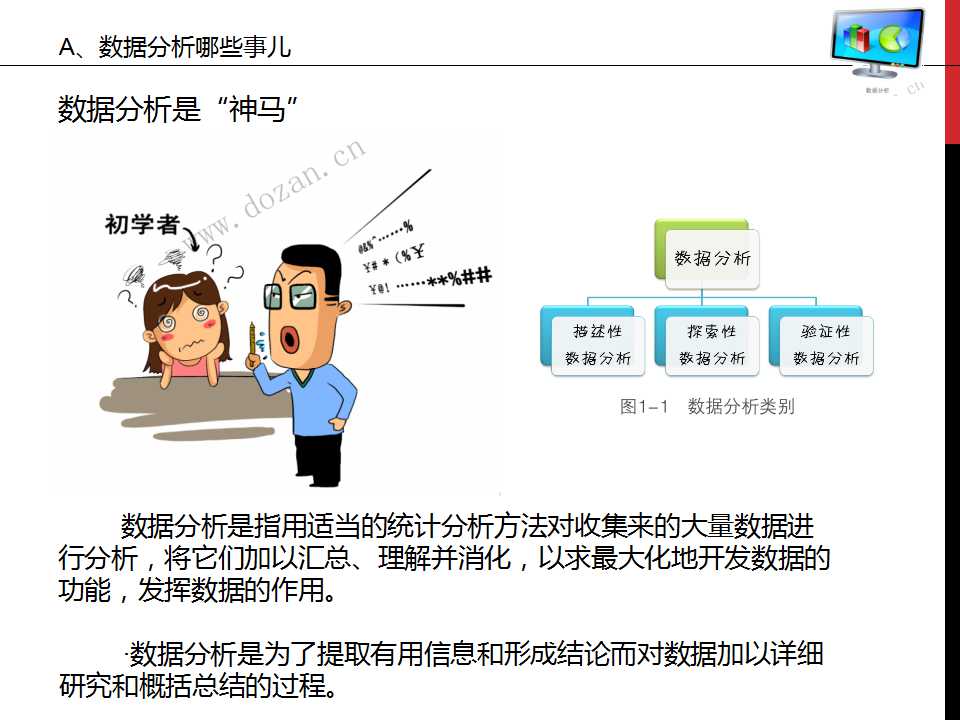 谁说菜鸟不会数据分析ppt,数据分析基础知识视频