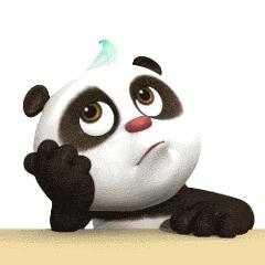 萌版熊猫表情包,熊猫表情包合集100张