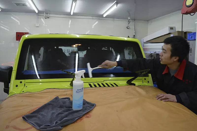 19款牧马人改色膜,牧马人颜色膜