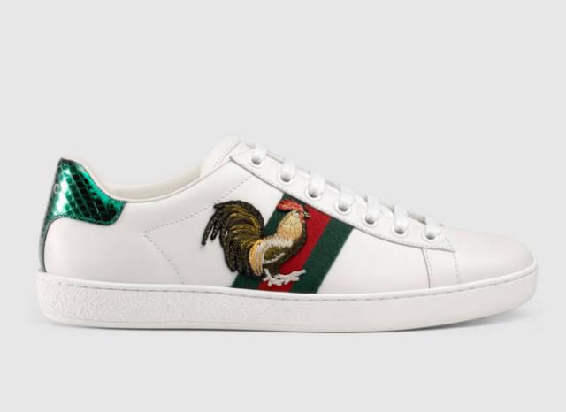 古驰小白鞋哪款最经典,gucci古驰tennis1977系列女士小白鞋