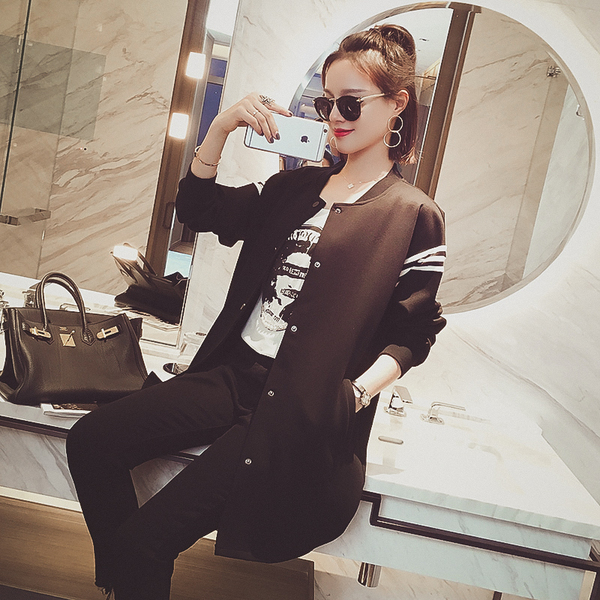 洋气风衣中长款女童春款外套,初春外套宽松慵懒风百搭oversize