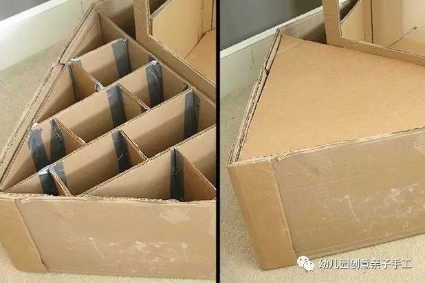 彩泥儿童简单手工轮船,幼儿园纸皮海盗船手工