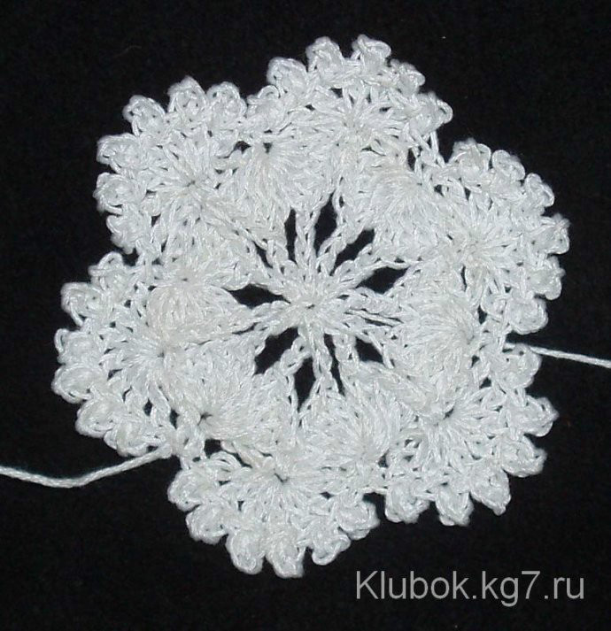 钩针钩两种颜色的花样,钩针教程六边形