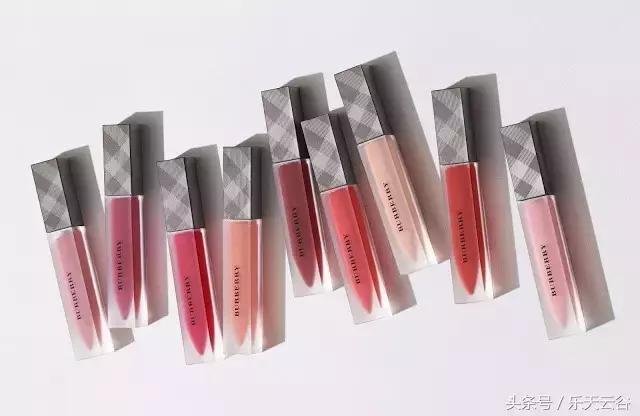 burberry丝绒25号唇釉,burberry唇釉试色