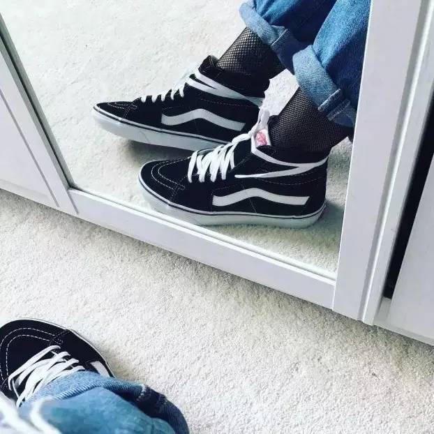 vans网红,vans懒人鞋经典款搭配
