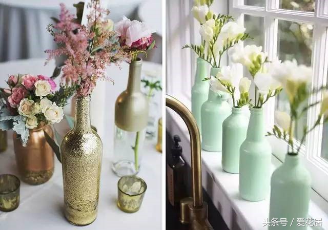 diy酒瓶摆件,diy酒瓶车载摆件