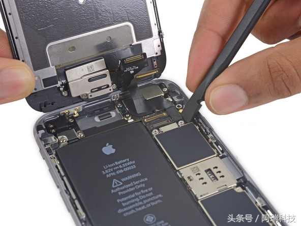 苹果6splus更换电池,iphone6s换电池视频教程