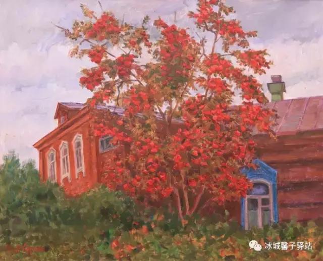 诗情画意般的伏尔加庄园,俄罗斯画家笔下绝美的温暖