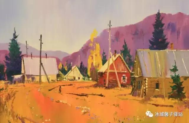 诗情画意般的伏尔加庄园,俄罗斯画家笔下绝美的温暖