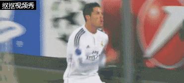 c罗进球后招牌动作超燃剪辑,c罗庆祝动作超清gif