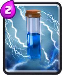 复仇滚木和电击法术,电击法术和大雪球