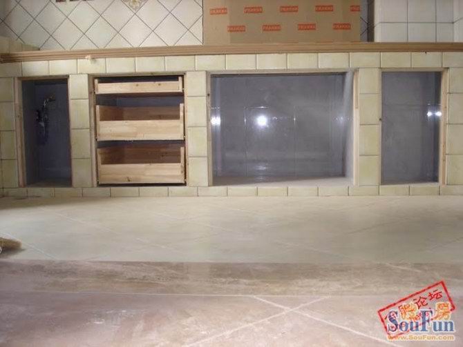 厨房橱柜是不锈钢好还是砌砖好,自己在家砌砖做橱柜