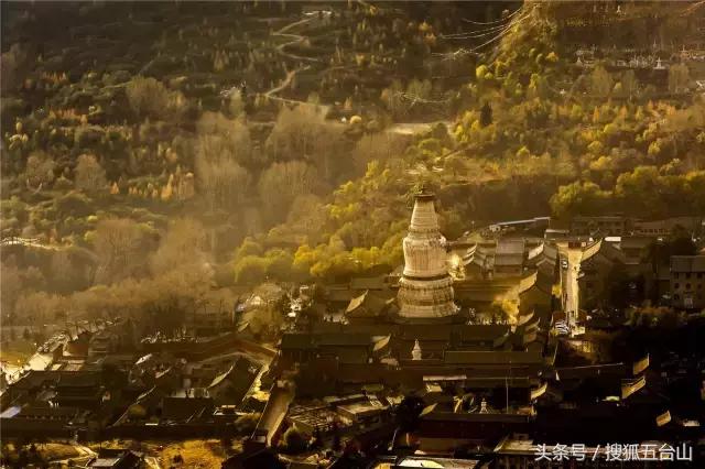 五台山逆朝台徒步照片,去五台山拍照片姿势