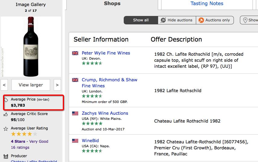 如何在wine-searcher买酒,winesearcher怎么用