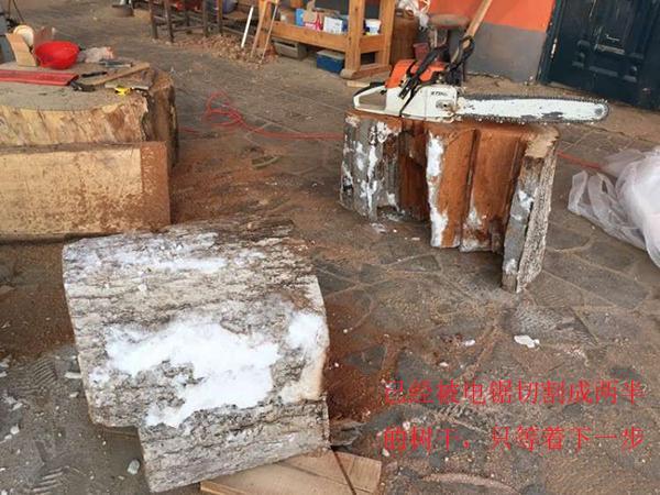 老公在家用腐烂木头打的椅子，竟丝毫不比商场买的差！手艺绝了！