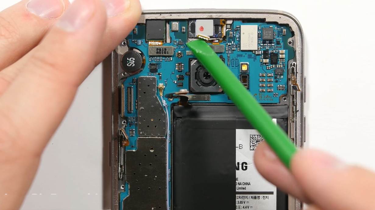 三星s7edge拆机修电源键,三星s7edge拆机视频