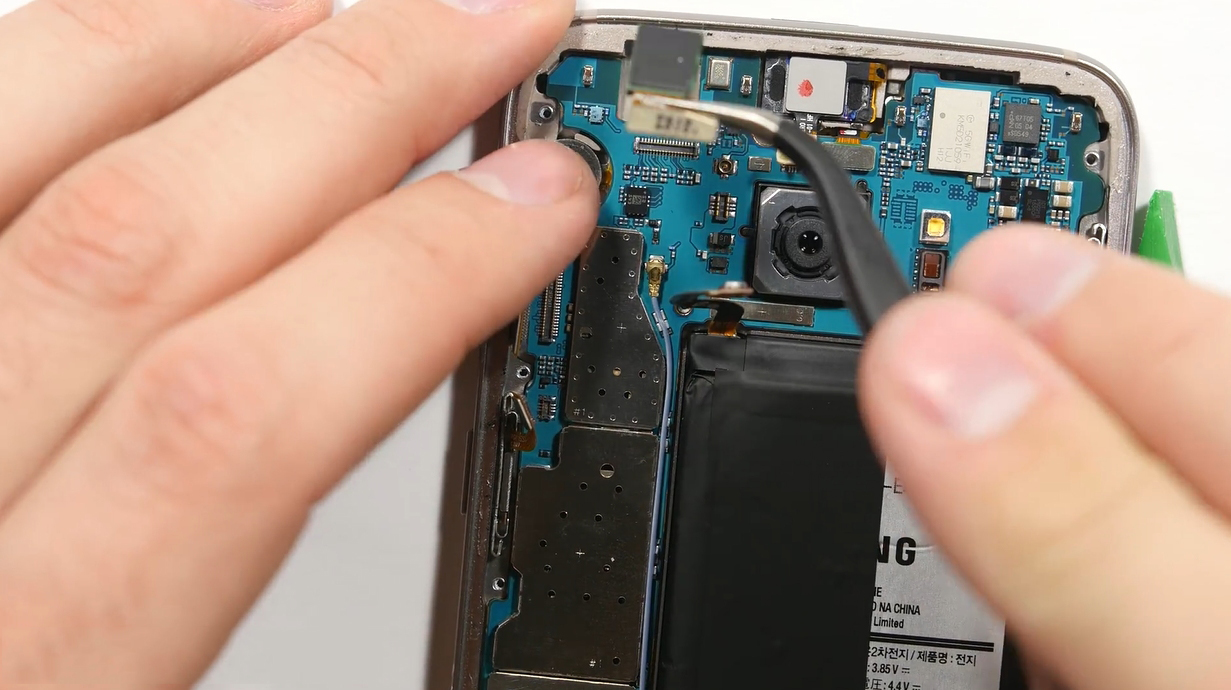 三星s7edge拆机修电源键,三星s7edge拆机视频