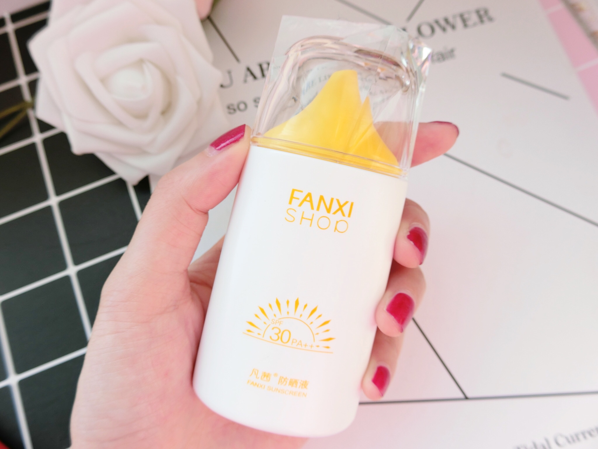 凡茜防晒喷雾,凡茜防晒薇娅