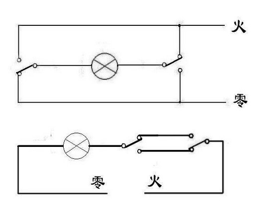 两开开关怎么接线实物图,单开开关接线方法大全