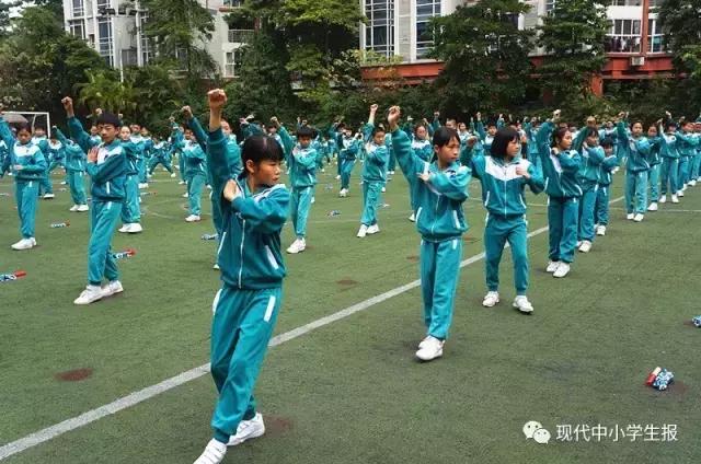 白云湖小学大课间,白云省实的大课间