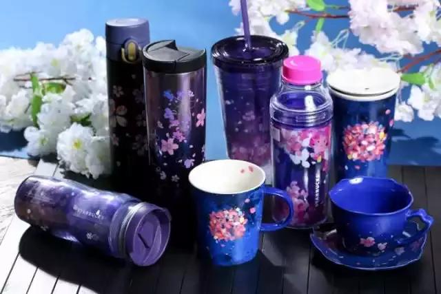 星巴克樱花杯直播间,星巴克限定樱花咖啡饮品