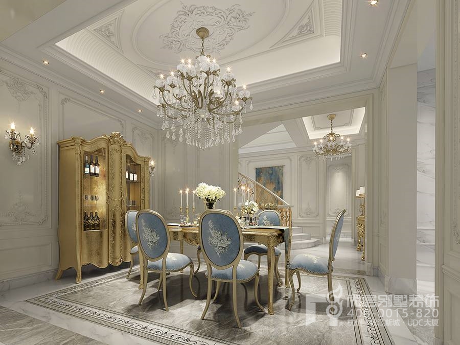 保利霞飞郡排屋,霞山保利装修风格案例