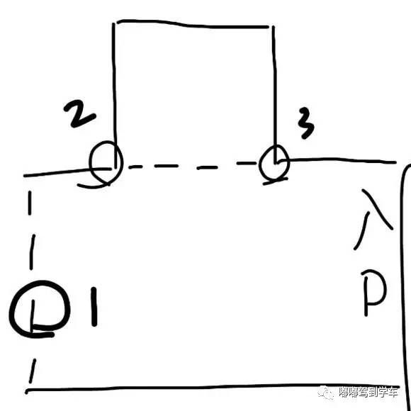 科目二倒库技巧现实版新手司机,科目二倒库细节和点位画图