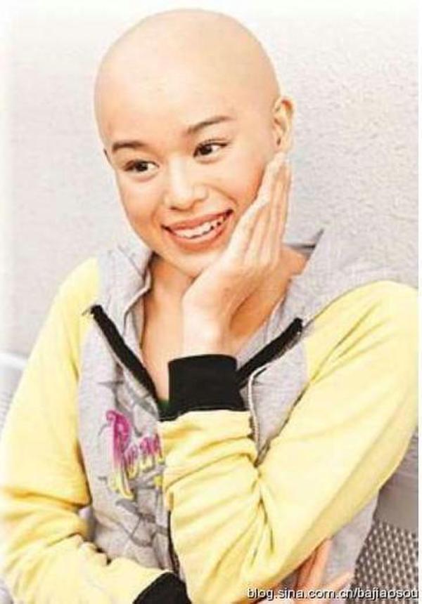 真正剃光头的女星,真剃光头的女明星