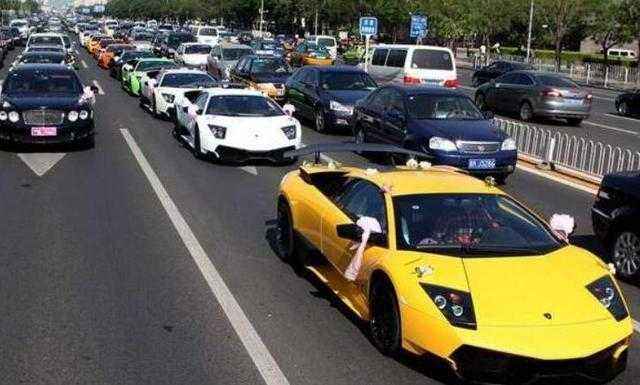 朋友开很多车来撑场面,朋友开豪车来接送原声视频