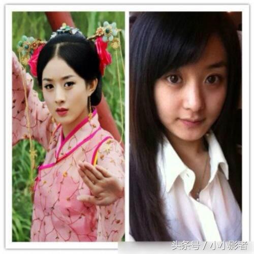 女明星素颜大比拼古力娜扎,中韩女星同框对比照