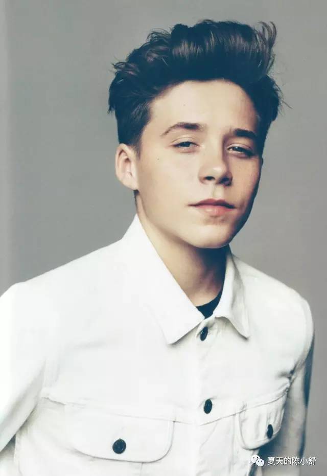 贝克汉姆的经典发型,贝克汉姆三个儿子颜值