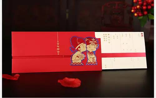 分享你们的婚礼请柬,简单一点的婚礼请柬文字