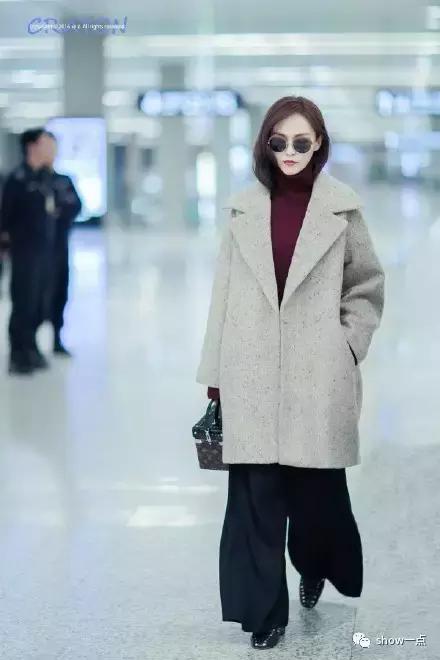 唐嫣米兰时装周优雅时髦,唐嫣真是明星中的时髦精