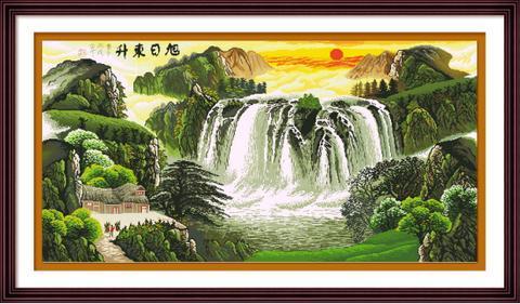 客厅牡丹图花开富贵什么尺寸好,花开富贵牡丹图大尺寸挂客厅行吗