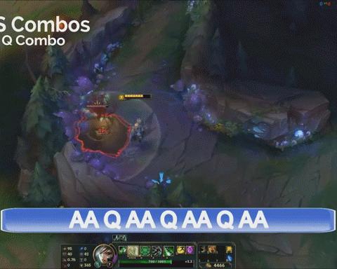 锐雯各种连招解析,锐雯最全60套连招技巧